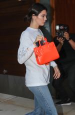 KENDALL JENNER Leaves Her Apartment in New York 07/29/2017
