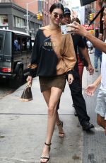 KENDALL JENNER Leaves Her Hotel in New York 07/27/2017