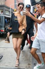 KENDALL JENNER Leaves Her Hotel in New York 07/27/2017