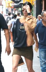 KENDALL JENNER Leaves Her Hotel in New York 07/27/2017