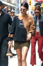 KENDALL JENNER Leaves Her Hotel in New York 07/27/2017