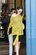 KENDALL JENNER Leaves Vogue Office in Paris 07/03/2017