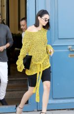 KENDALL JENNER Leaves Vogue Office in Paris 07/03/2017