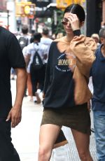 KENDALL JENNER Out and About in New York 07/27/2017