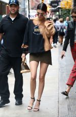 KENDALL JENNER Out and About in New York 07/27/2017