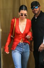 KENDALL JENNER Out and About in New York 07/30/2017