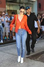 KENDALL JENNER Out and About in New York 07/30/2017