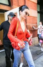 KENDALL JENNER Out and About in New York 07/30/2017