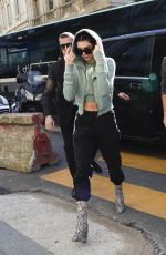 KENDALL JENNER Out and About in Paris 07/01/2017