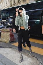 KENDALL JENNER Out and About in Paris 07/01/2017