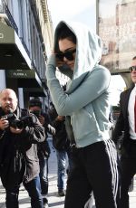 KENDALL JENNER Out and About in Paris 07/01/2017
