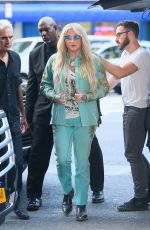 KESHA SEBERT Arrives at Z100 Studio in New York 07/18/2017