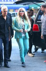KESHA SEBERT Arrives at Z100 Studio in New York 07/18/2017