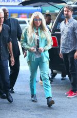 KESHA SEBERT Arrives at Z100 Studio in New York 07/18/2017