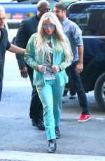 KESHA SEBERT Arrives at Z100 Studio in New York 07/18/2017