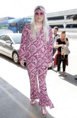 KESHA SEBERT at Los Angeles International Airport 07/02/2017