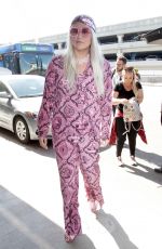 KESHA SEBERT at Los Angeles International Airport 07/02/2017