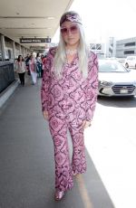 KESHA SEBERT at Los Angeles International Airport 07/02/2017