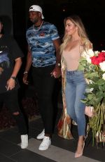 KHLOE KARDASHIAN at Boa Restaurant in Hollywood 07/14/2017