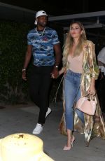 KHLOE KARDASHIAN at Boa Restaurant in Hollywood 07/14/2017
