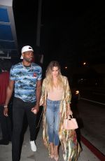 KHLOE KARDASHIAN at Boa Restaurant in Hollywood 07/14/2017