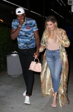 KHLOE KARDASHIAN at Boa Restaurant in Hollywood 07/14/2017