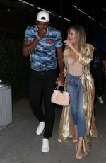 KHLOE KARDASHIAN at Boa Restaurant in Hollywood 07/14/2017