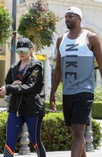 KHLOE KARDASHIAN Out for Lunch in Calabasas 07/13/2017