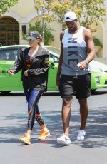 KHLOE KARDASHIAN Out for Lunch in Calabasas 07/13/2017