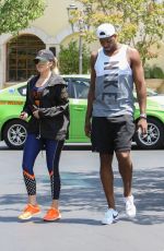 KHLOE KARDASHIAN Out for Lunch in Calabasas 07/13/2017