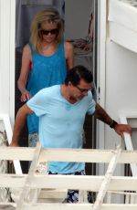 KIM BASINGER Out in Giardni Naxos in Sicily 06/28/2017