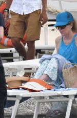 KIM BASINGER Out in Giardni Naxos in Sicily 06/28/2017