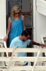 KIM BASINGER Out in Giardni Naxos in Sicily 06/28/2017