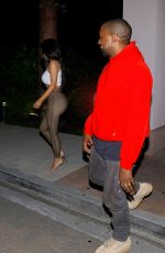 KIM KARDASHIAN and Kanye West Out in Sherman Oaks 07/07/2017