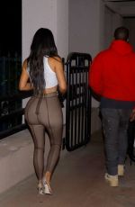 KIM KARDASHIAN and Kanye West Out in Sherman Oaks 07/07/2017