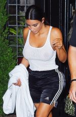 KIM KARDASHIAN Leaves a Photoshoot in New York 07/11/2017