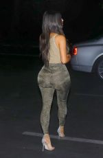 KIM KARDASHIAN Leaves La Scalla Restaurant in Beverly Hills 07/18/2017