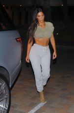 KIM KARDASHIAN Night Out in Los Angeles 07/07/2017