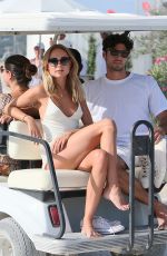 KIMBERLEY GARNER and KELLY BROOK at a Beach in St. Tropez 07/19/2017