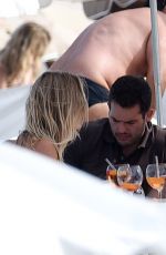 KIMBERLEY GARNER and KELLY BROOK at a Beach in St. Tropez 07/19/2017