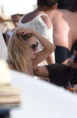 KIMBERLEY GARNER and KELLY BROOK at a Beach in St. Tropez 07/19/2017
