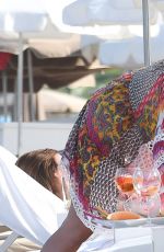 KIMBERLEY GARNER and KELLY BROOK at a Beach in St. Tropez 07/19/2017