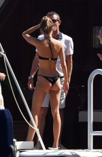 KIMBERLEY GARNER in Bikini in Vacation in Capri 01/07/2017