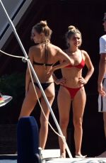 KIMBERLEY GARNER in Bikini in Vacation in Capri 01/07/2017