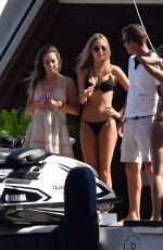 KIMBERLEY GARNER in Bikini in Vacation in Capri 01/07/2017