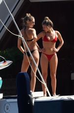 KIMBERLEY GARNER in Bikini in Vacation in Capri 01/07/2017