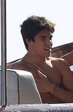 KIMBERLEY GARNER in Bikiniat a Yacht in Italy 07/08/2017
