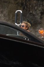 KIMBERLEY GARNER in Bikiniat a Yacht in Italy 07/08/2017