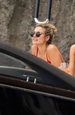 KIMBERLEY GARNER in Bikiniat a Yacht in Italy 07/08/2017