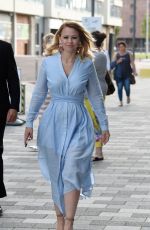 KIMBERLEY WALSH Arrives at ACC Arena in Liverpool 07/08/2017